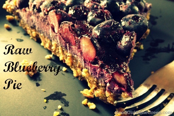 Raw Blueberry Pie Raw Blueberry Pie