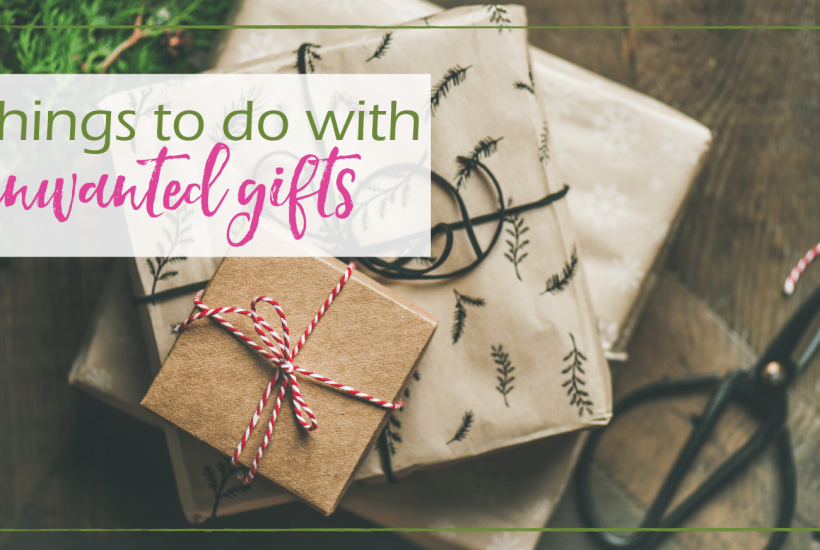 unwanted gifts GoodGirlGoneGreen