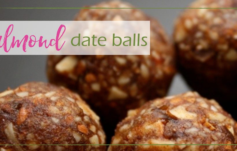 Almond Date Balls - GoodGirlGoneGreen