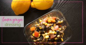 Lemon Ginger Dressing goodgirlgonegreen