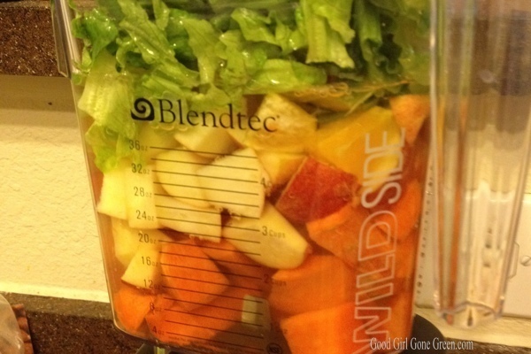 Good Girl gone Green Blendtec Smoothies