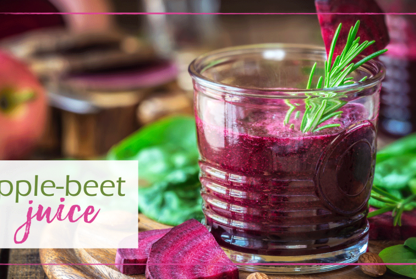 Apple and Beetroot Juice - Good Girl Gone Green