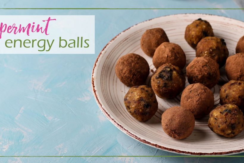 Peppermint Energy Balls goodgirlgonegreen