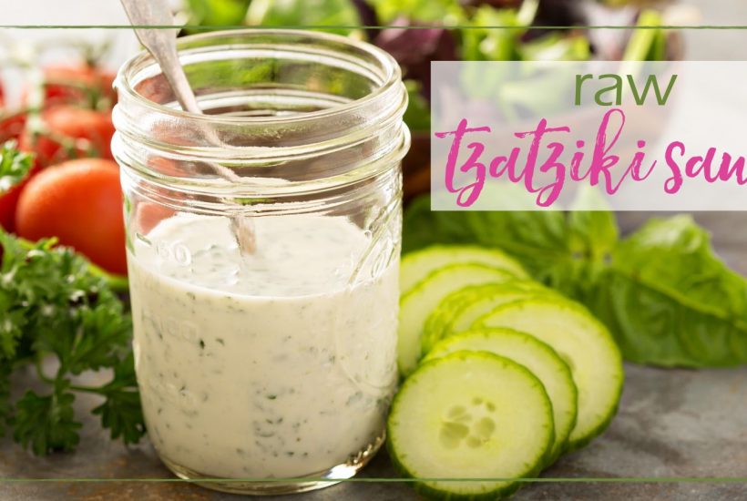Raw Tzatziki Sauce goodgirlgonegreen