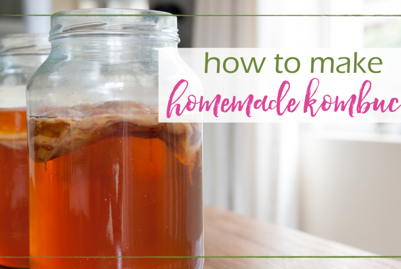 Kombucha Recipe | GoodGirlGoneGreen.com