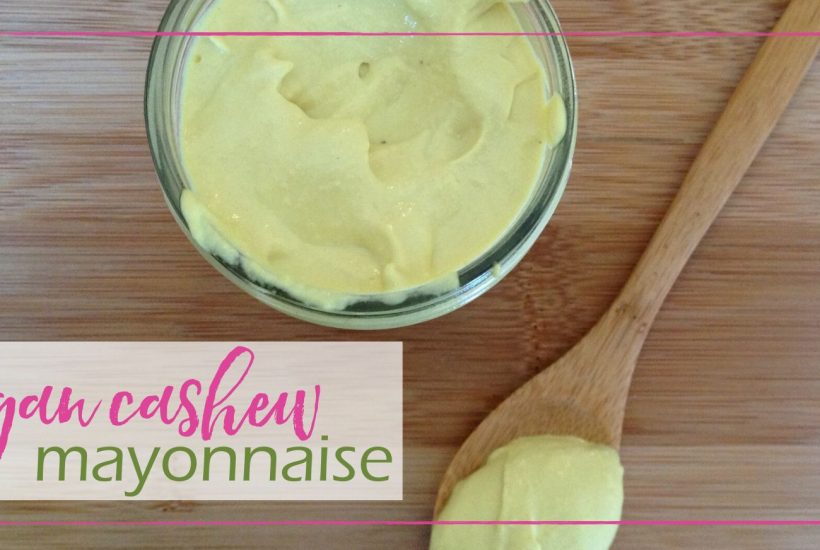 Vegan Cashew Mayonnaise goodgirlgonegreen