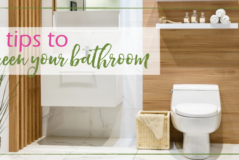 Eco-Friendly Bathroom | GoodGirlGoneGreen.com