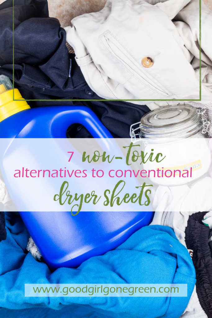 Dryer Sheets Alternatives - 7 Non-Toxic Options | GoodGirlGoneGreen.com