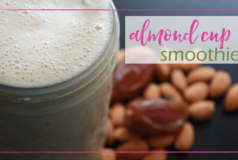 Almond Cup Smoothie | Eco-conscious and sustainable lifestyle blog | GoodGirlGoneGreen.com