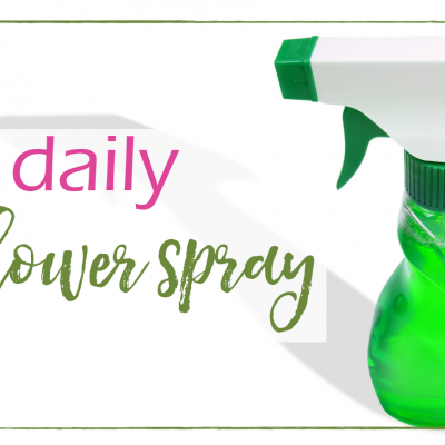 DIY Daily Shower Spray