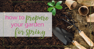 How to prepare your garden for spring | GoodGirlGoneGreen.com