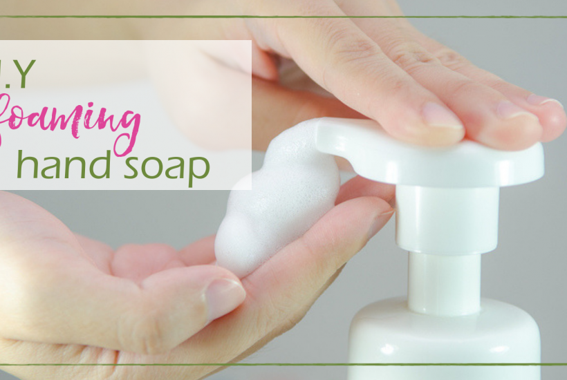 DIY Foaming Hand Soap | GoodGirlGoneGreen.com