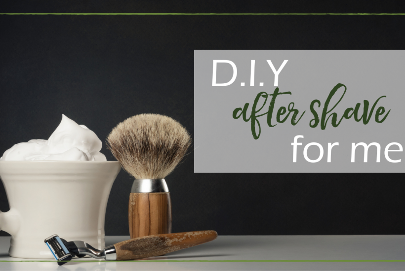 Homemade Aftershave Recipe (Only 4 Ingredients!) | Good Girl Gone Green