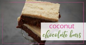 Coconut Chocolate bars GoodGirlGoneGreen