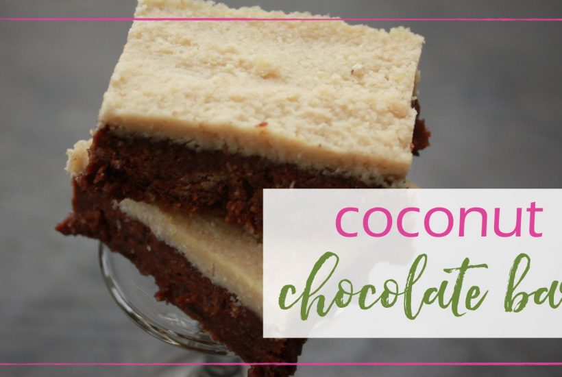 Coconut Chocolate bars GoodGirlGoneGreen